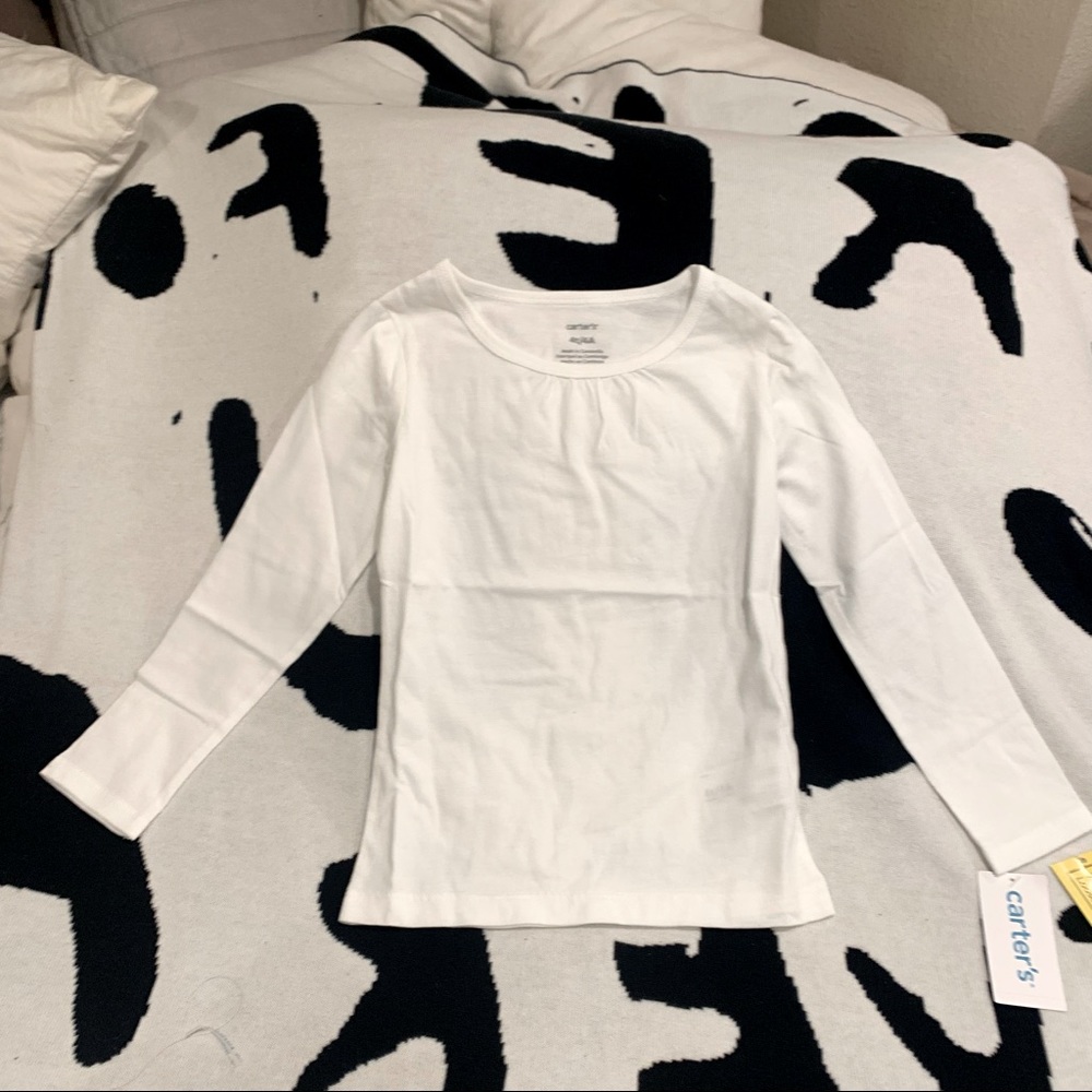 CARTERS BASIC LONG-SLEEVE TEE